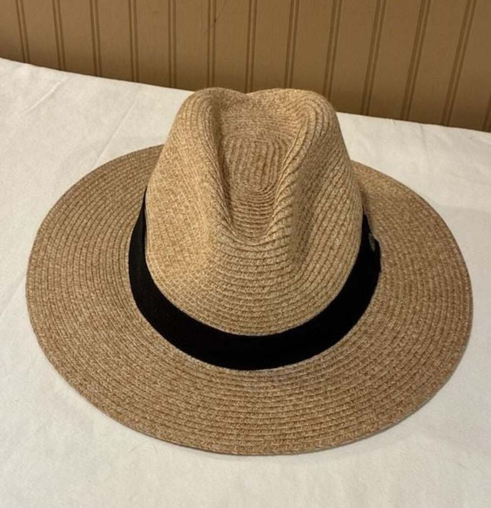 WALLAROO HAT COMPANY Palm Beach Straw Fedora Hat
